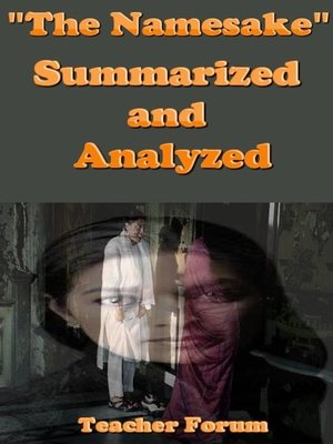 cover image of "The Namesake" Summarized and Analyzed